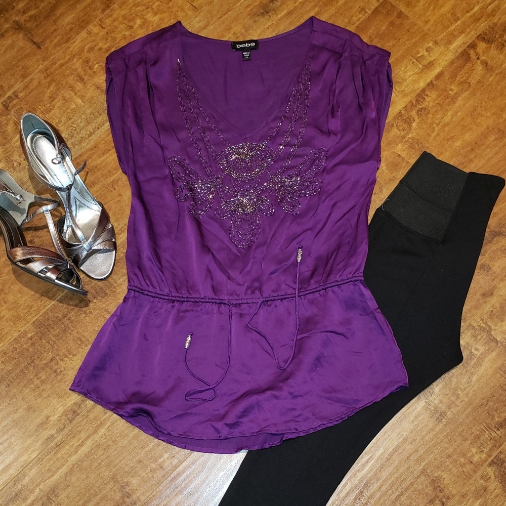 Silk Flowy Top